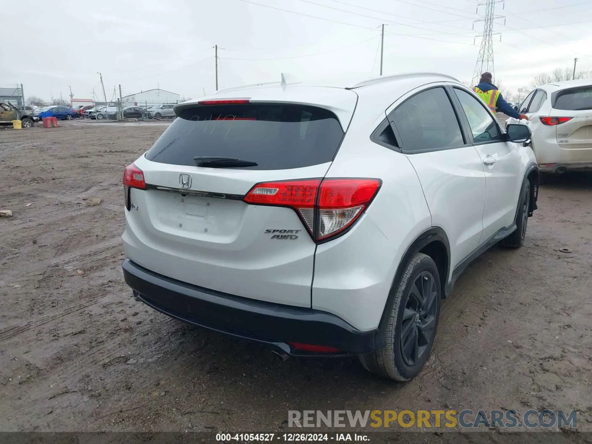 4 fotografías del automóvil dañado 3CZRU6H18NM769419 HONDA HR-V 2022