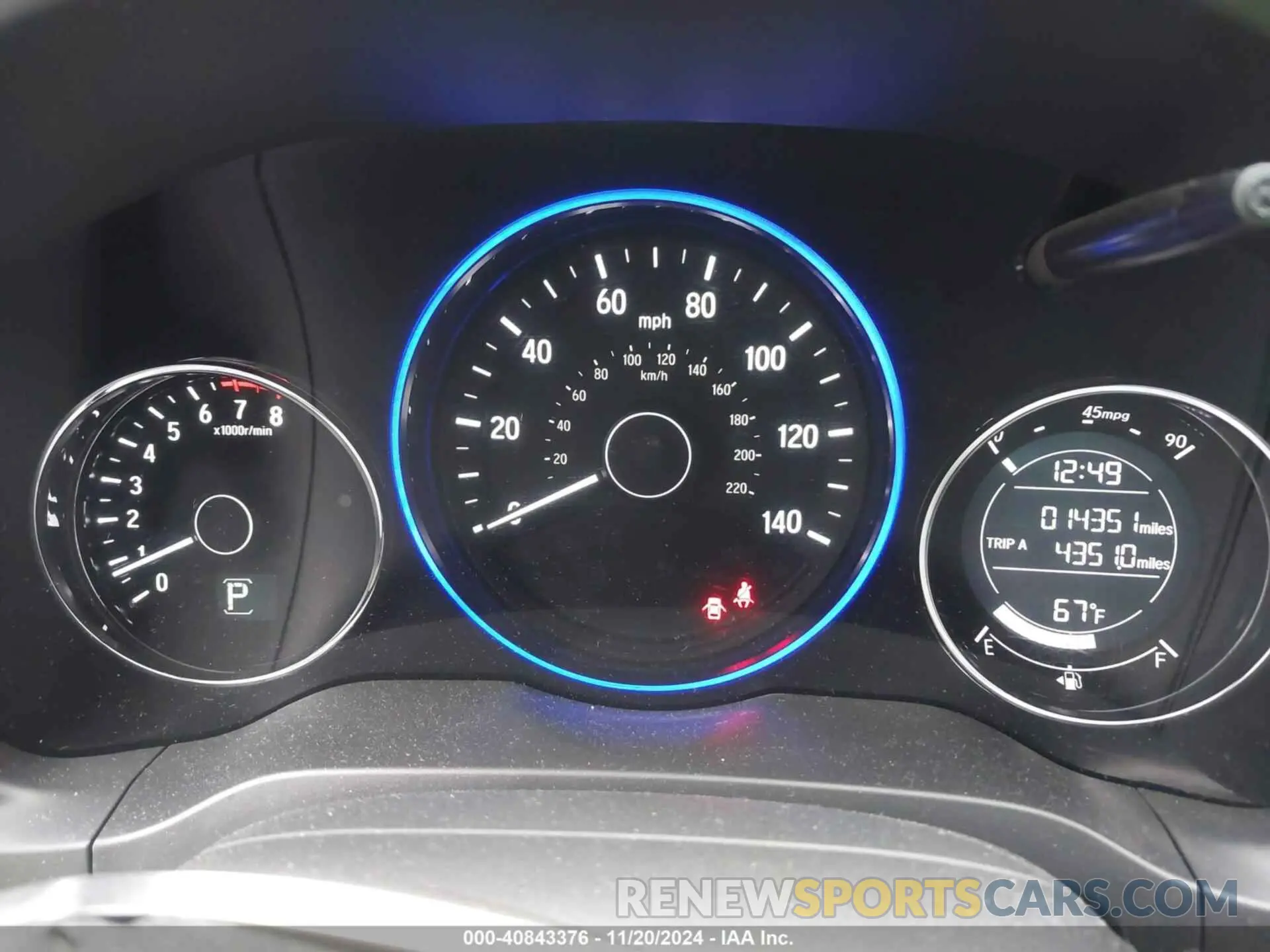 16 fotografías del automóvil dañado 3CZRU6H18NM774913 HONDA HR-V 2022