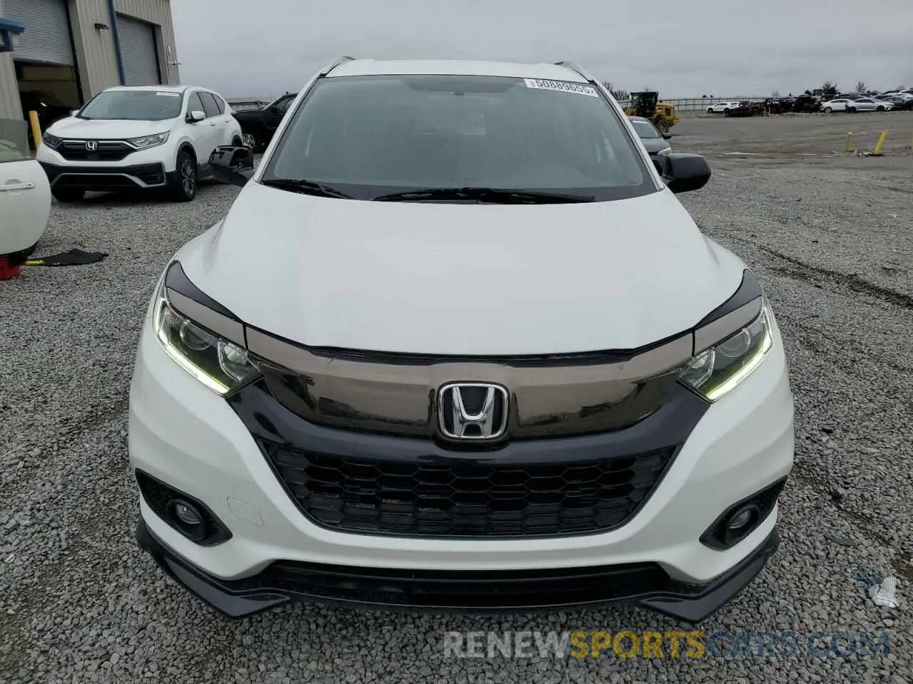 5 fotografías del automóvil dañado 3CZRU6H1XNM711635 HONDA HR-V 2022