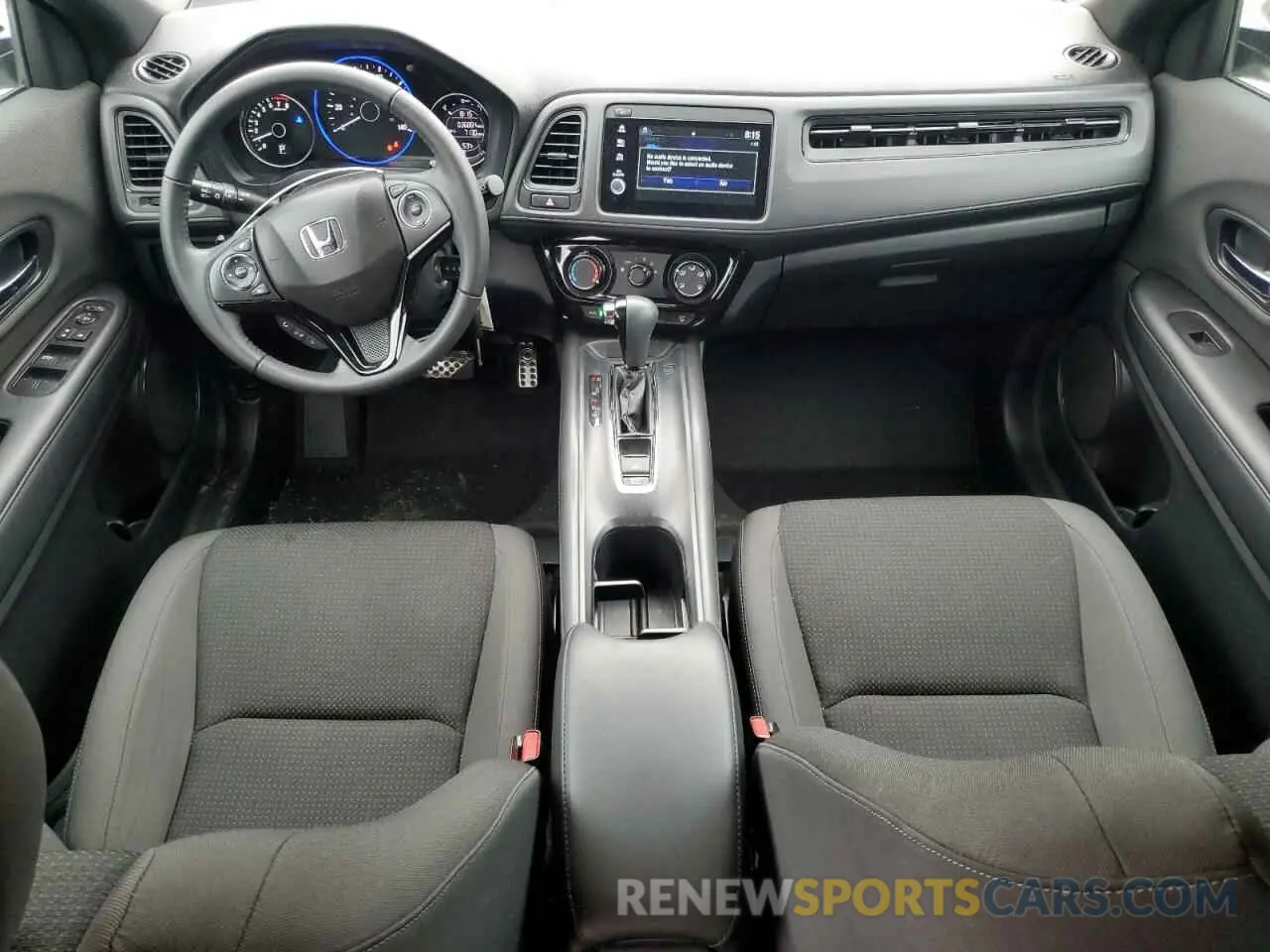 8 fotografías del automóvil dañado 3CZRU6H1XNM711635 HONDA HR-V 2022