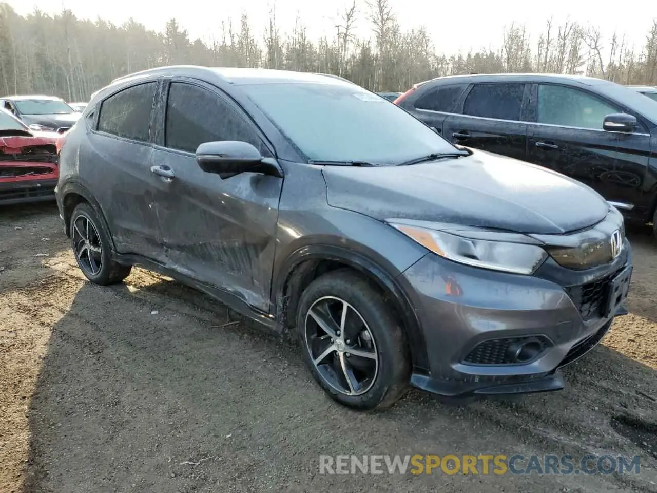 4 fotografías del automóvil dañado 3CZRU6H26NM105676 HONDA HR-V 2022