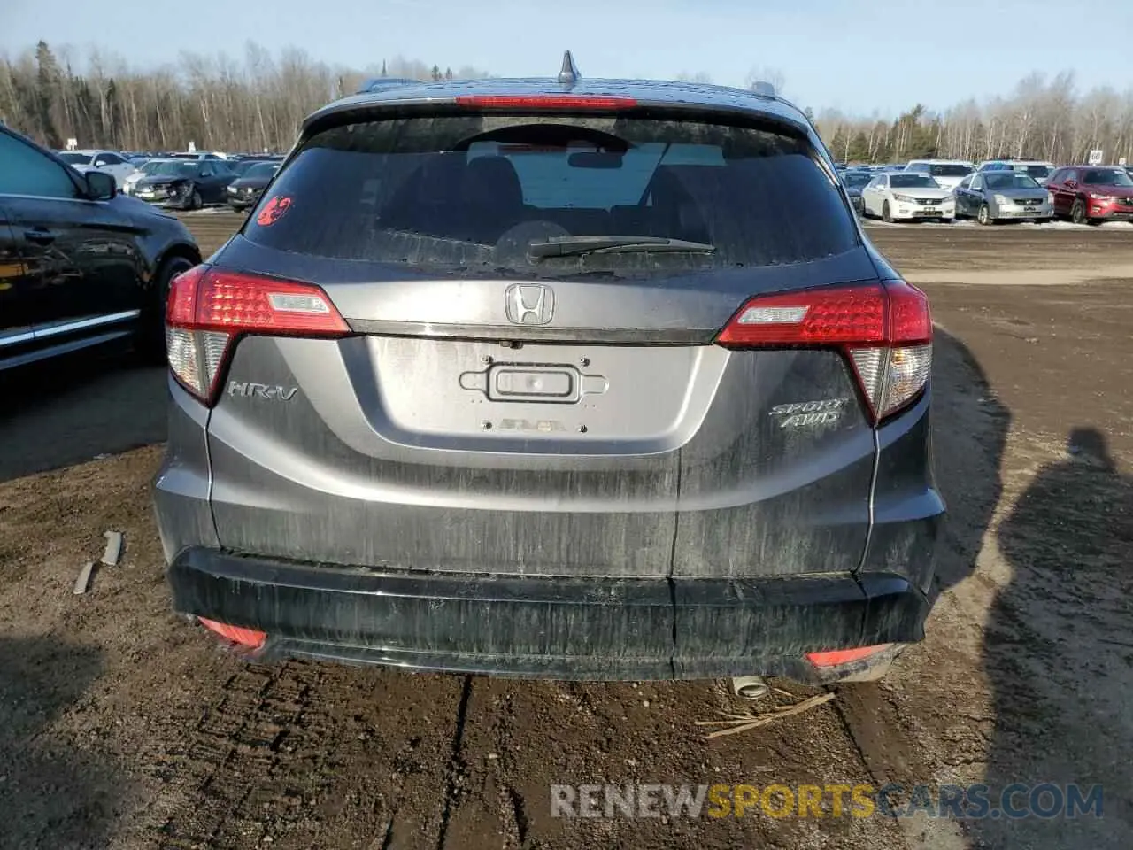 6 fotografías del automóvil dañado 3CZRU6H26NM105676 HONDA HR-V 2022