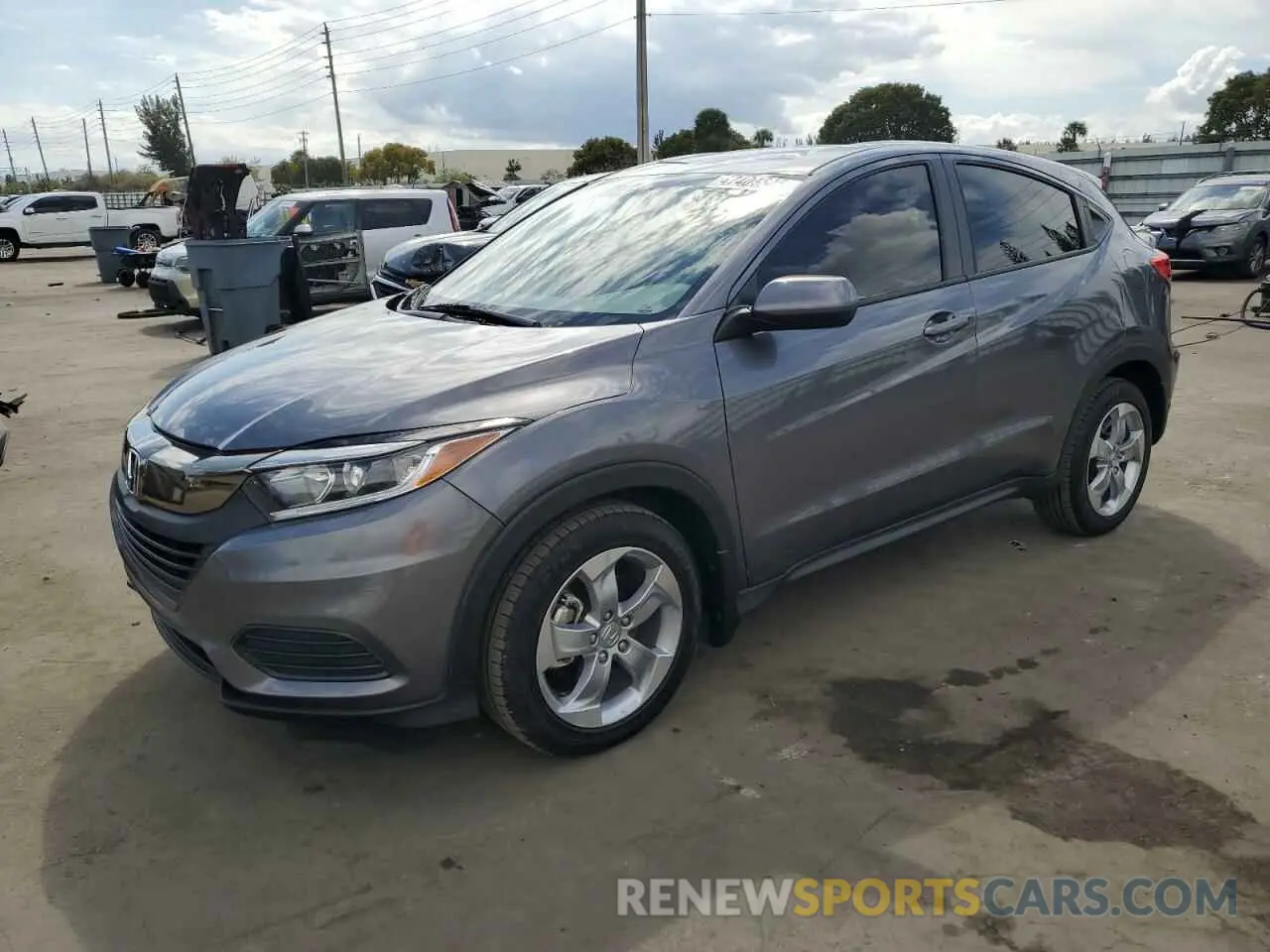 1 fotografías del automóvil dañado 3CZRU6H30NM716036 HONDA HR-V 2022