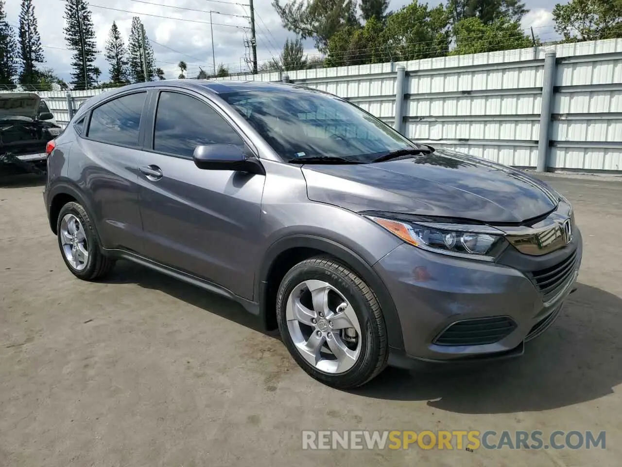 4 fotografías del automóvil dañado 3CZRU6H30NM716036 HONDA HR-V 2022