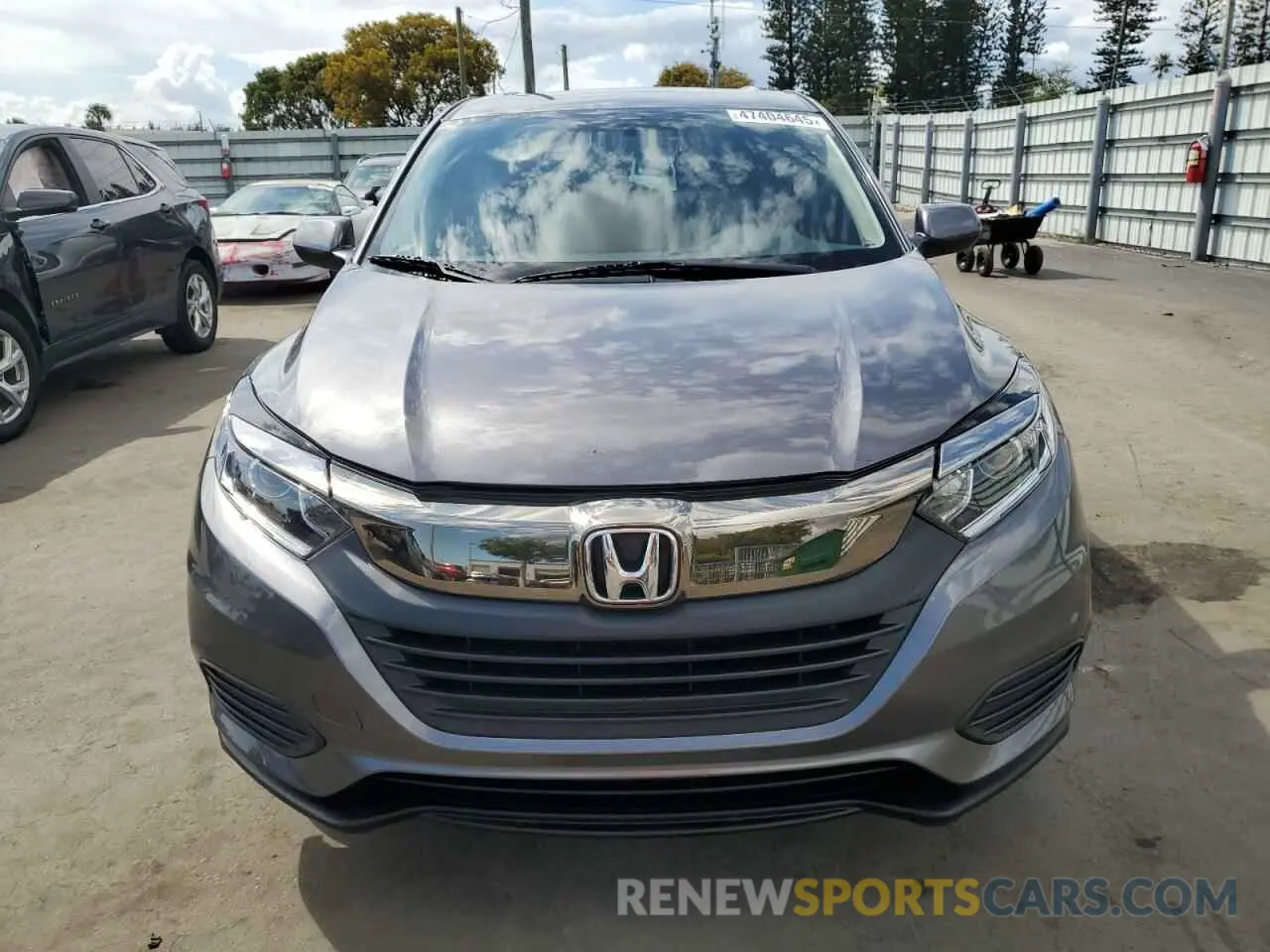 5 fotografías del automóvil dañado 3CZRU6H30NM716036 HONDA HR-V 2022