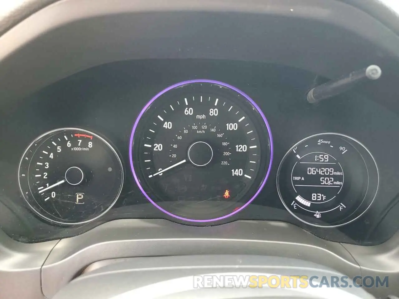 9 fotografías del automóvil dañado 3CZRU6H30NM716036 HONDA HR-V 2022