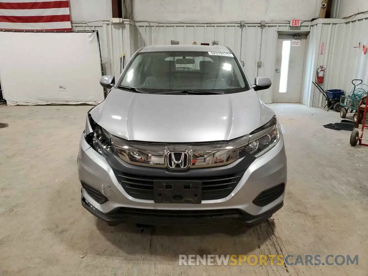 5 fotografías del automóvil dañado 3CZRU6H30NM724461 HONDA HR-V 2022