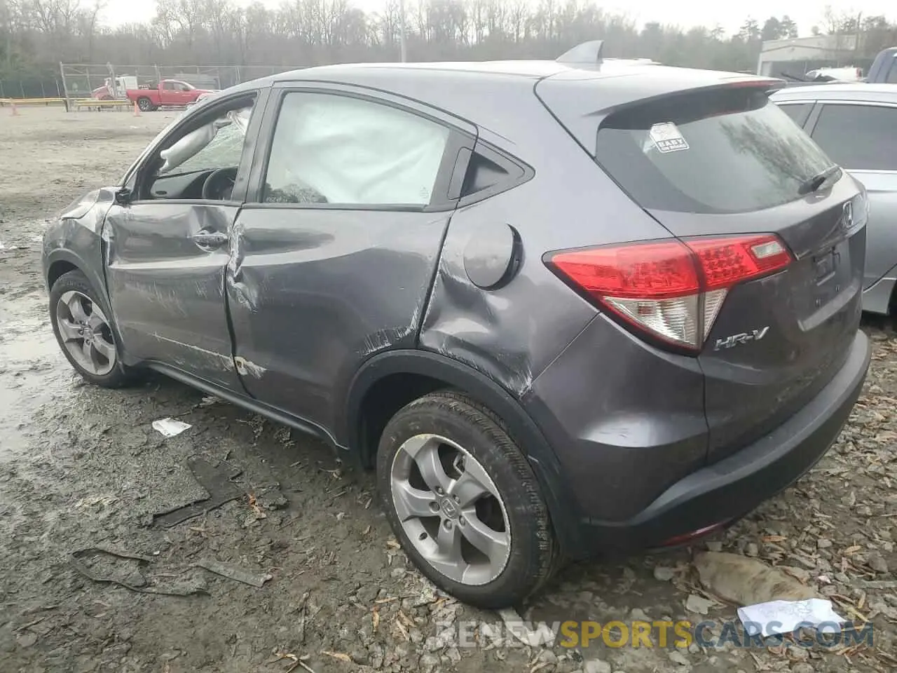 2 fotografías del automóvil dañado 3CZRU6H30NM762689 HONDA HR-V 2022
