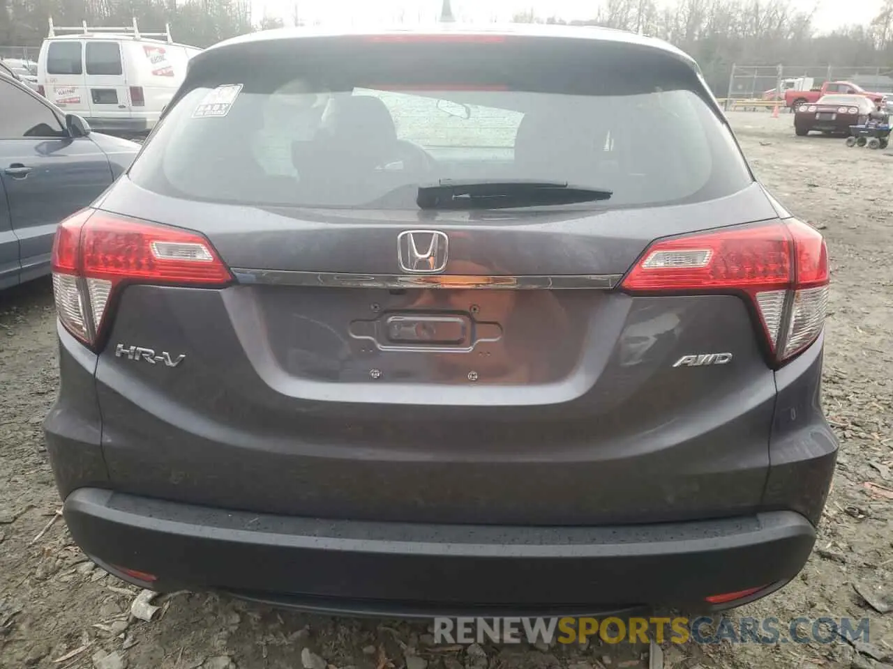 6 fotografías del automóvil dañado 3CZRU6H30NM762689 HONDA HR-V 2022