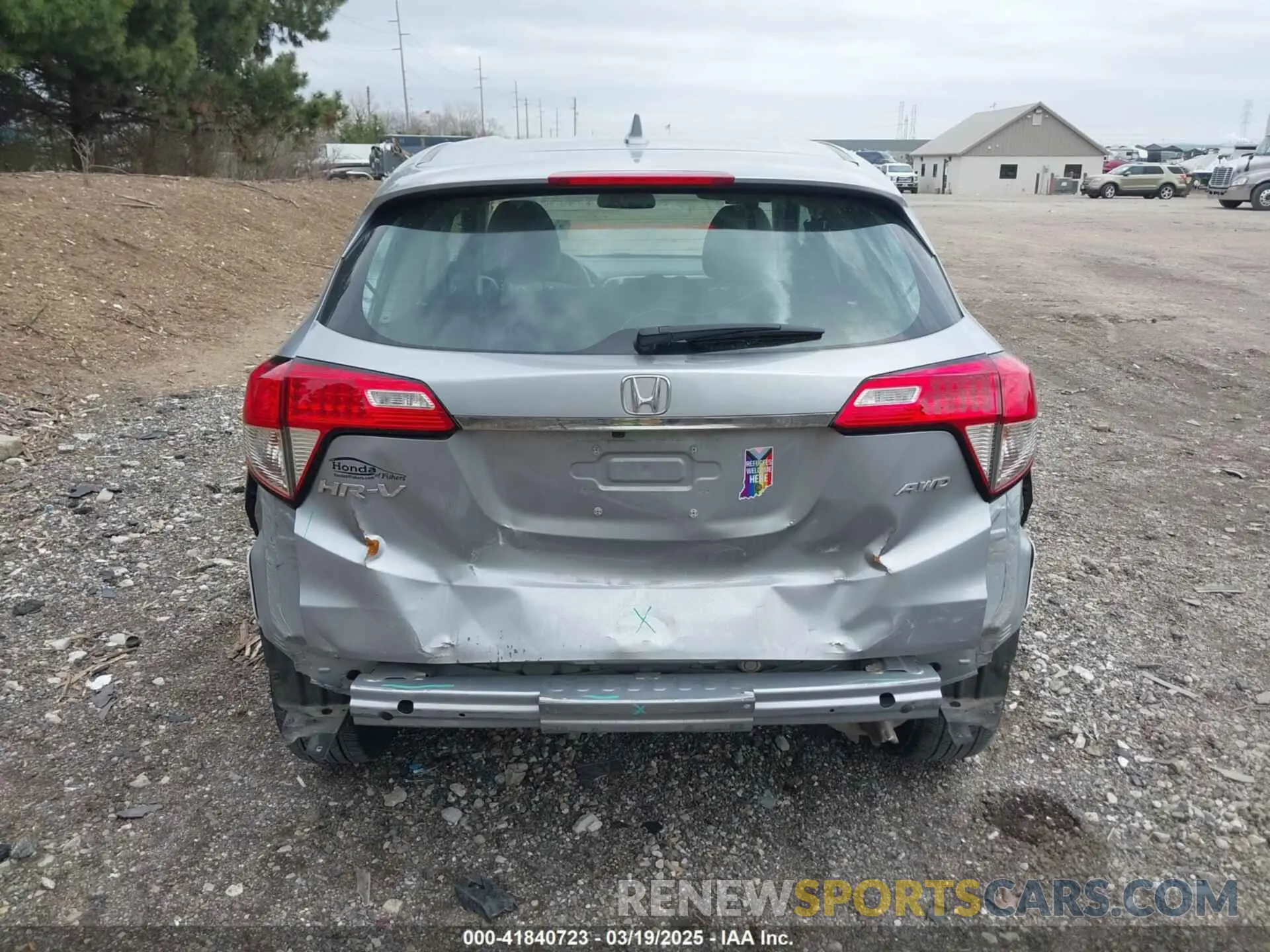 17 fotografías del automóvil dañado 3CZRU6H31NM701089 HONDA HR-V 2022