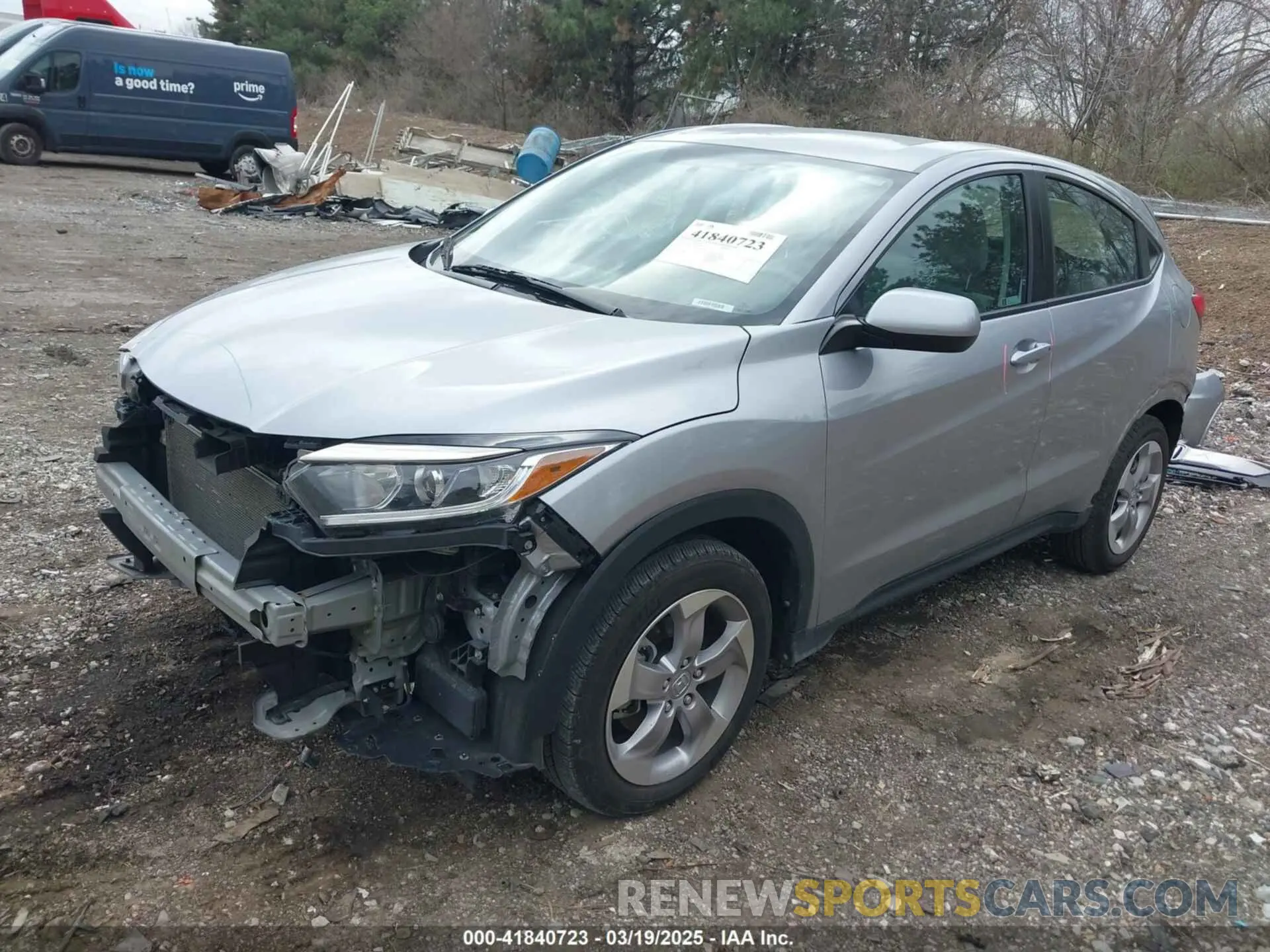 2 fotografías del automóvil dañado 3CZRU6H31NM701089 HONDA HR-V 2022