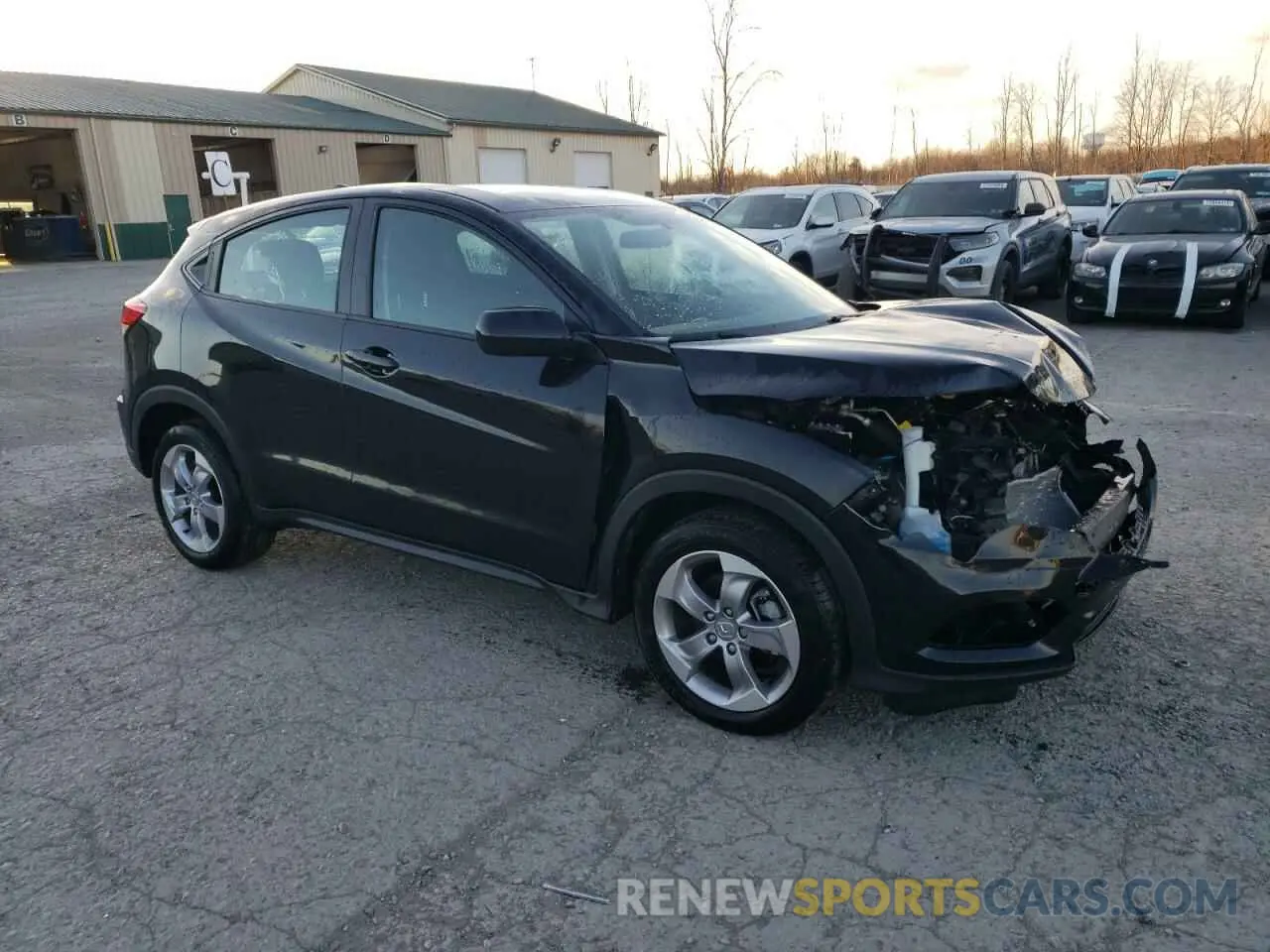 4 fotografías del automóvil dañado 3CZRU6H31NM708530 HONDA HR-V 2022
