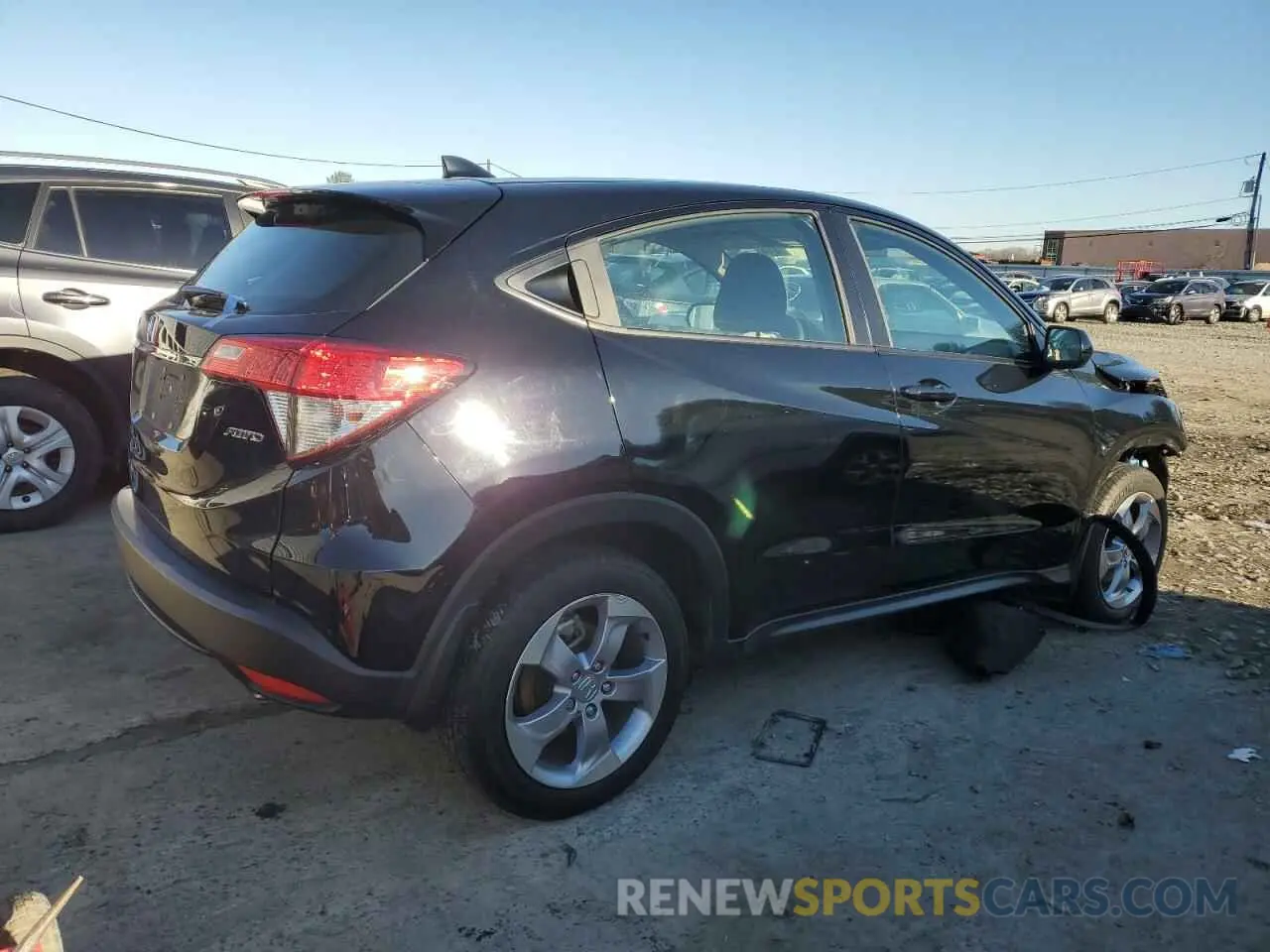 3 fotografías del automóvil dañado 3CZRU6H31NM736568 HONDA HR-V 2022