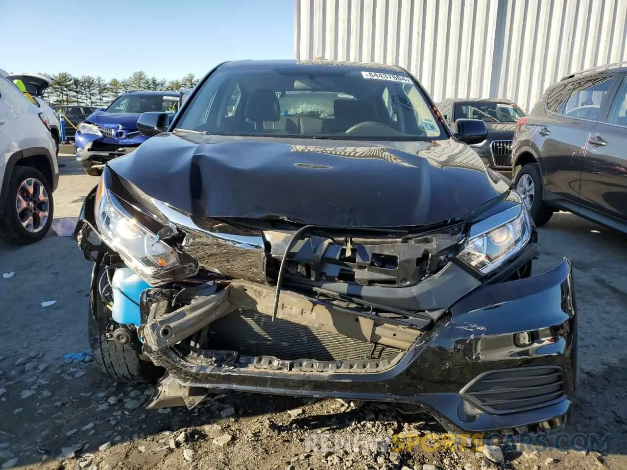 5 fotografías del automóvil dañado 3CZRU6H31NM736568 HONDA HR-V 2022