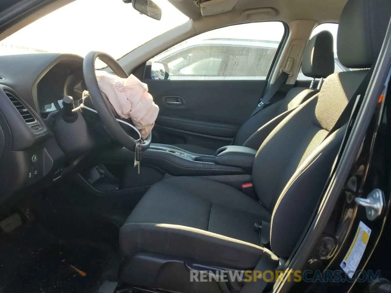 7 fotografías del automóvil dañado 3CZRU6H31NM736568 HONDA HR-V 2022