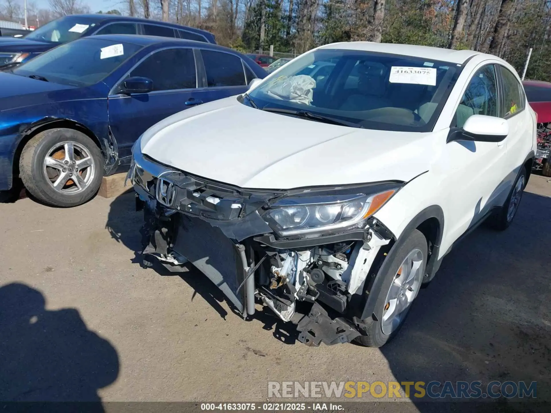 6 fotografías del automóvil dañado 3CZRU6H31NM768923 HONDA HR-V 2022