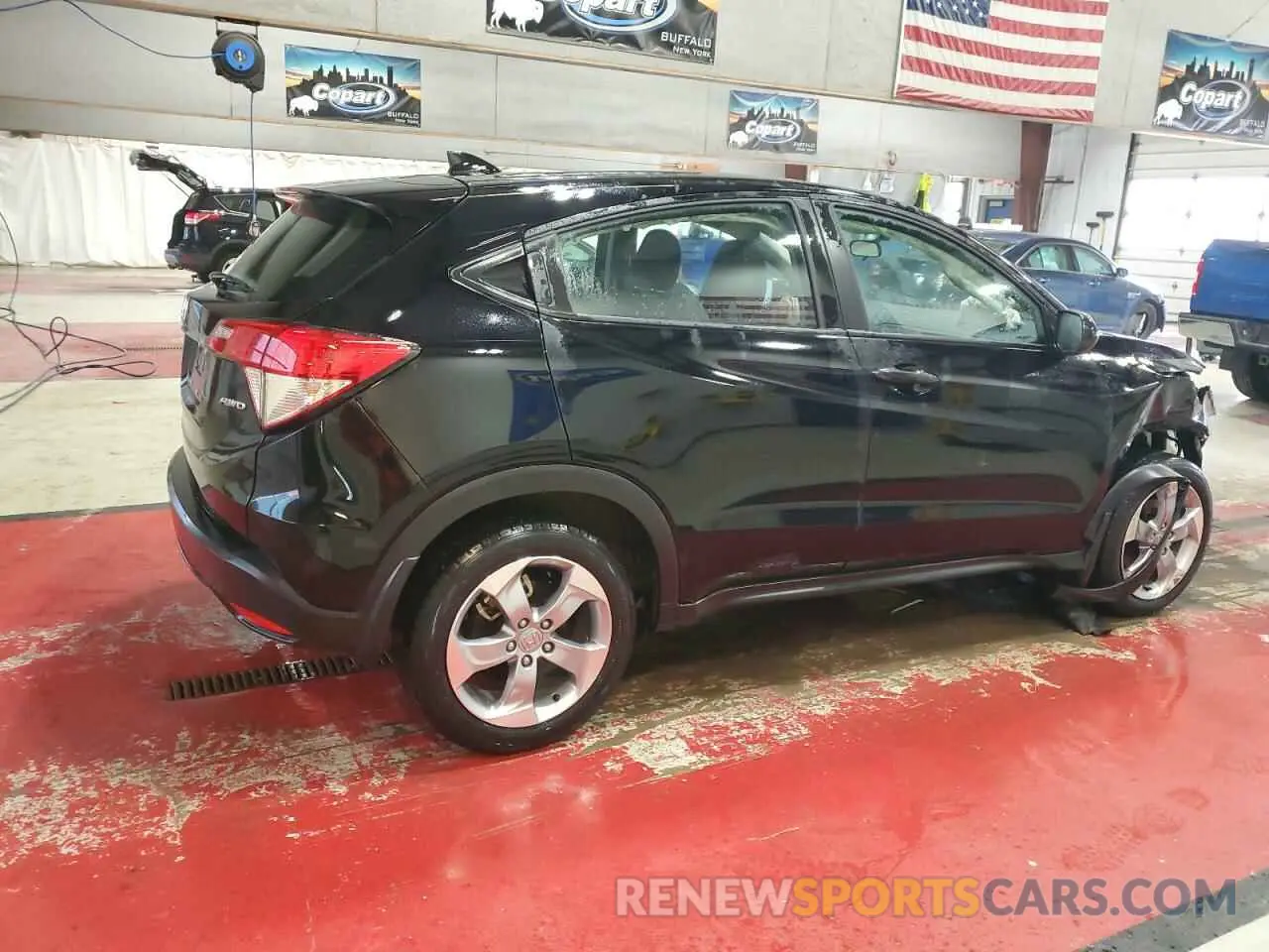 3 fotografías del automóvil dañado 3CZRU6H32NM715843 HONDA HR-V 2022