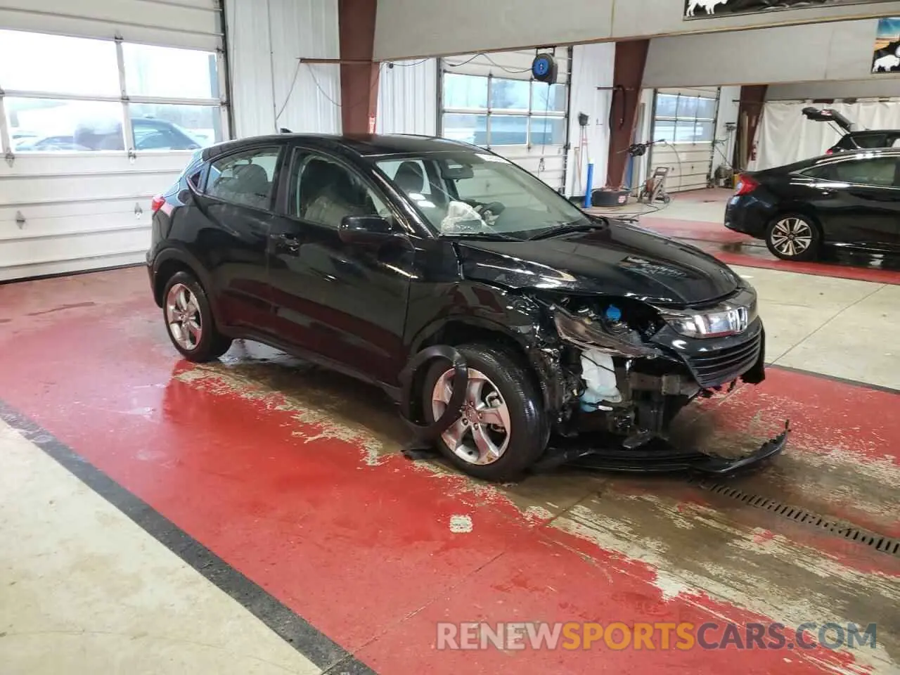 4 fotografías del automóvil dañado 3CZRU6H32NM715843 HONDA HR-V 2022