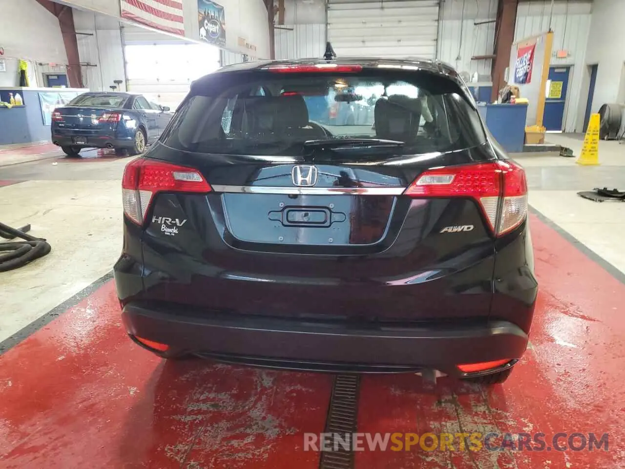 6 fotografías del automóvil dañado 3CZRU6H32NM715843 HONDA HR-V 2022