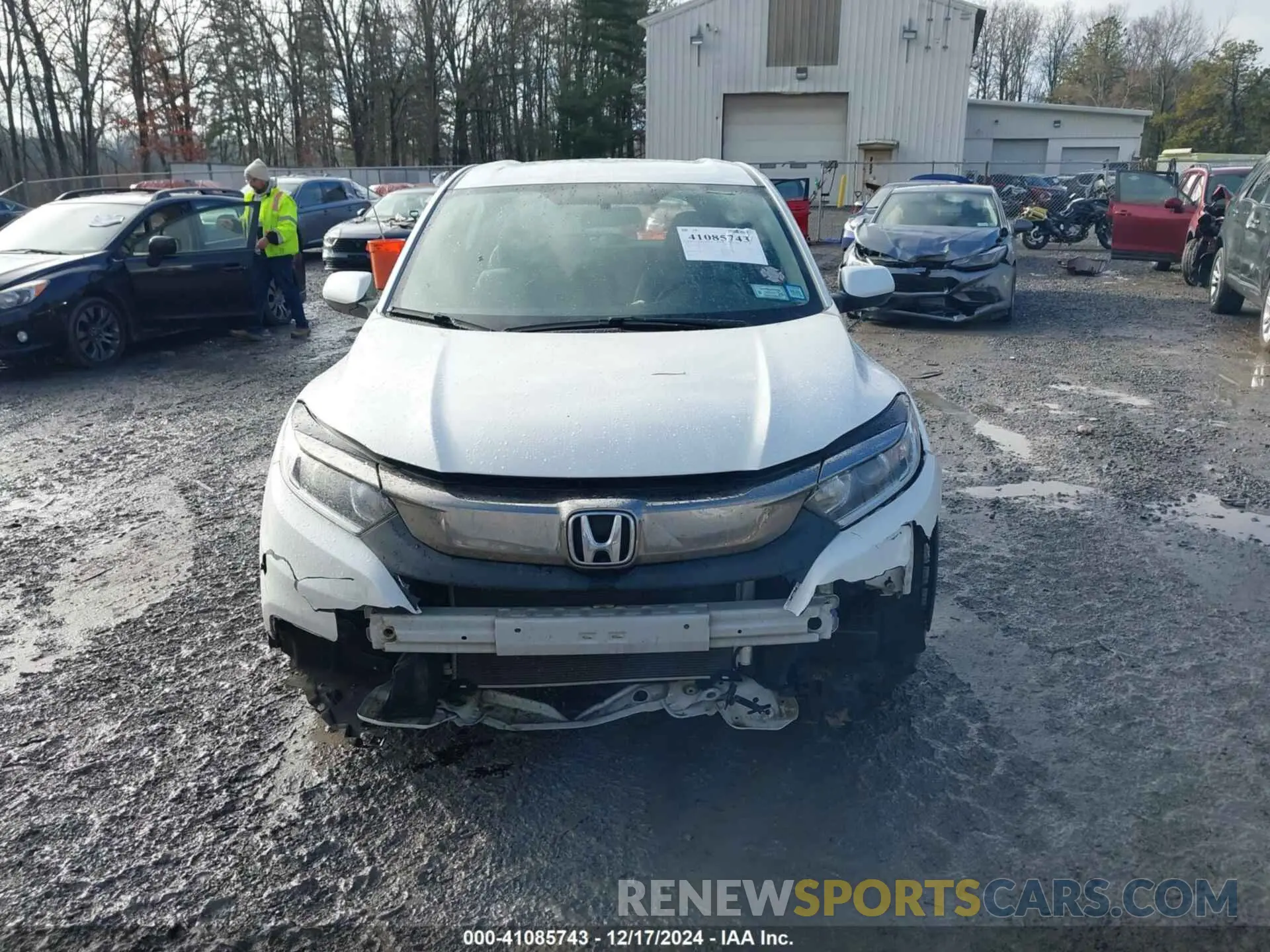 12 fotografías del automóvil dañado 3CZRU6H32NM717446 HONDA HR-V 2022
