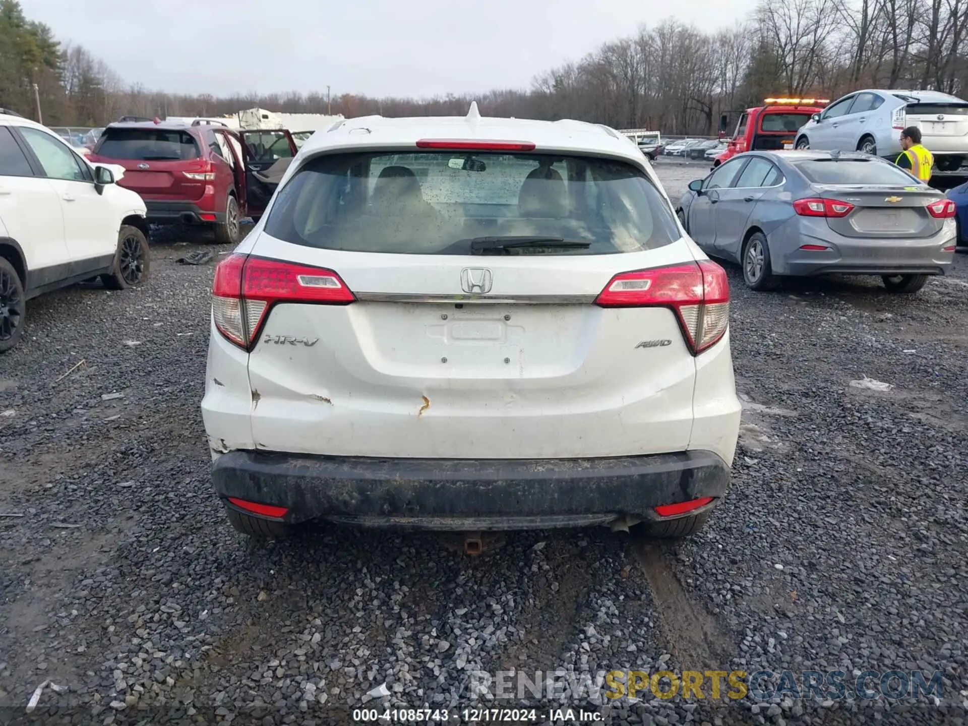 16 fotografías del automóvil dañado 3CZRU6H32NM717446 HONDA HR-V 2022