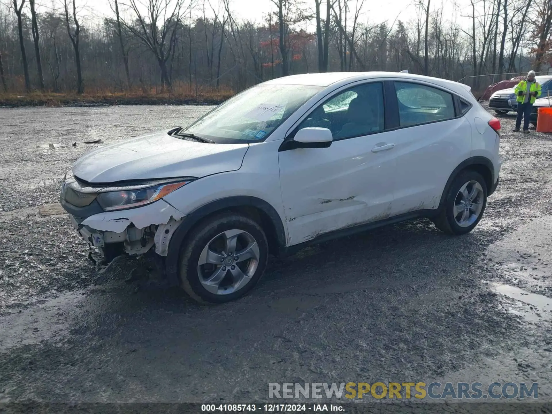 2 fotografías del automóvil dañado 3CZRU6H32NM717446 HONDA HR-V 2022