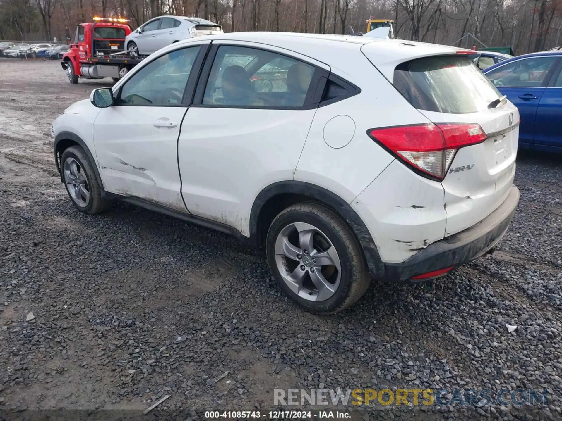 3 fotografías del automóvil dañado 3CZRU6H32NM717446 HONDA HR-V 2022