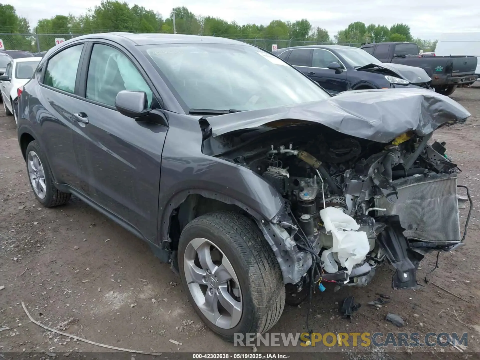1 fotografías del automóvil dañado 3CZRU6H32NM733338 HONDA HR-V 2022