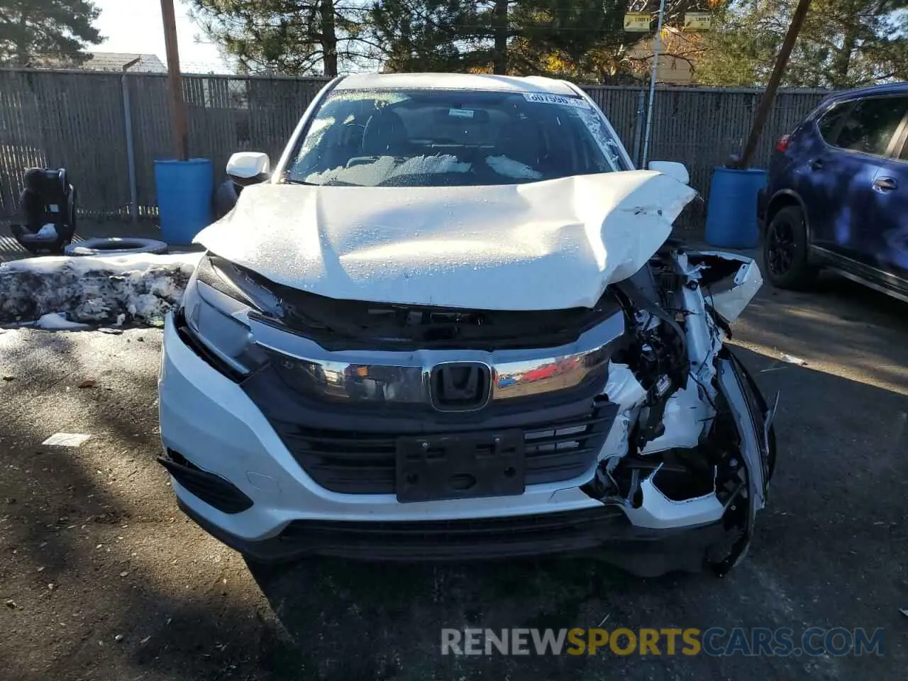 5 fotografías del automóvil dañado 3CZRU6H32NM741374 HONDA HR-V 2022