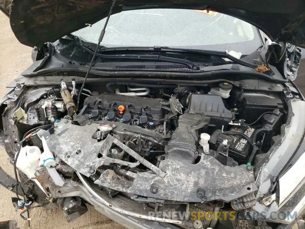 12 fotografías del automóvil dañado 3CZRU6H32NM757090 HONDA HR-V 2022