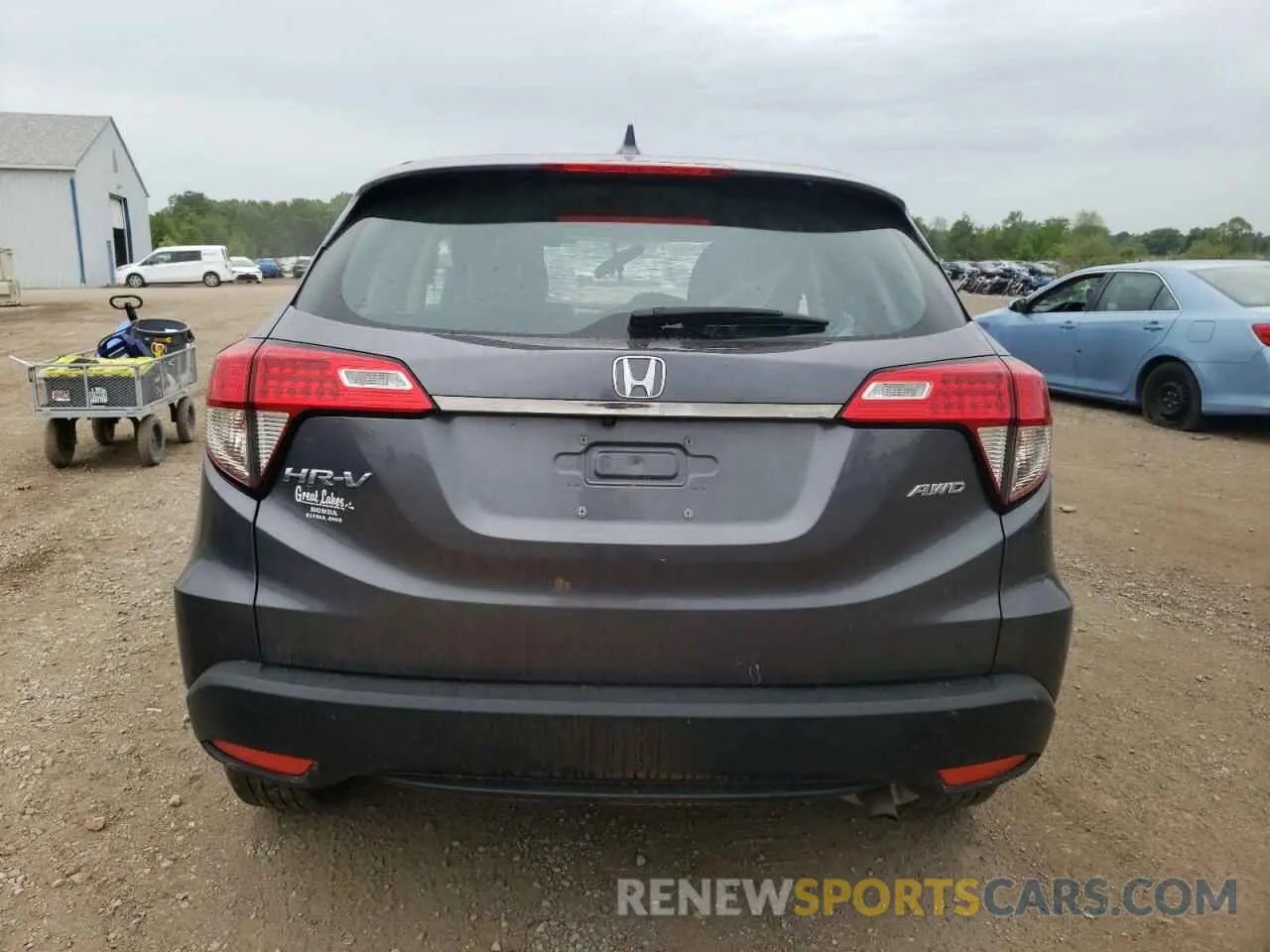 6 fotografías del automóvil dañado 3CZRU6H32NM757090 HONDA HR-V 2022