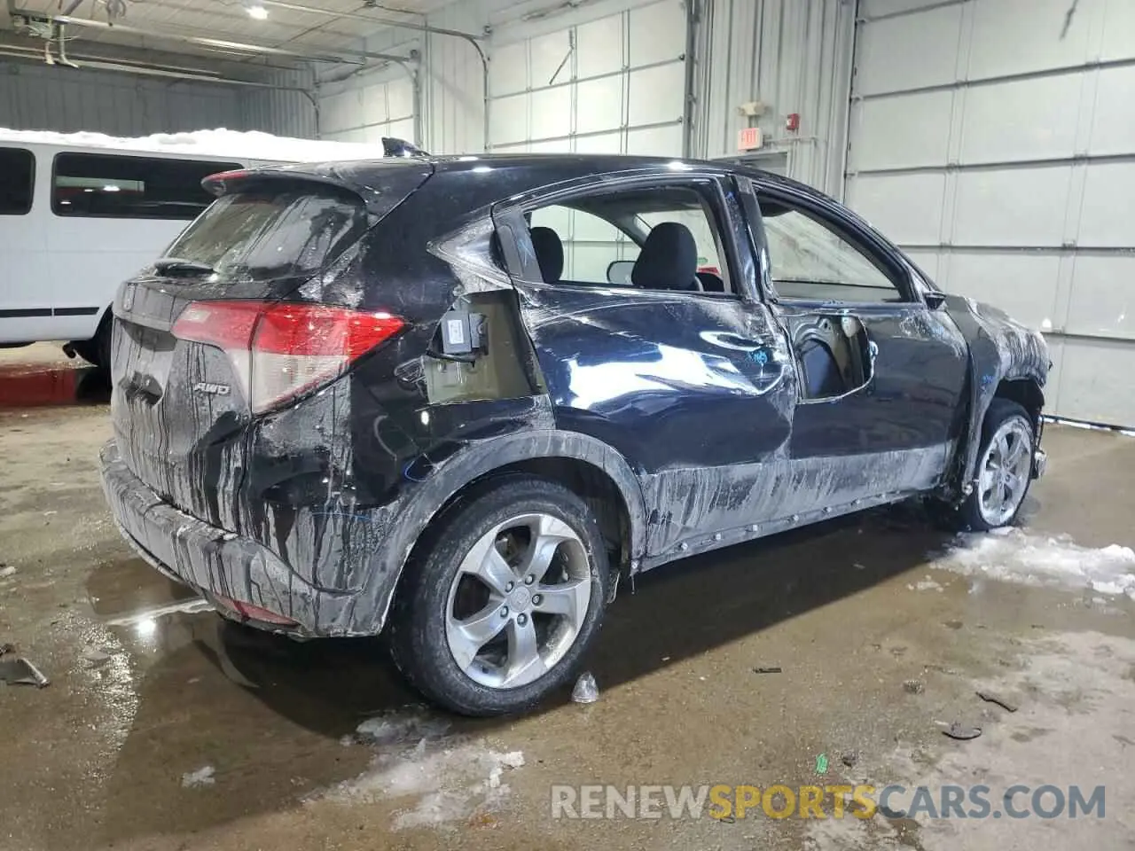3 fotografías del automóvil dañado 3CZRU6H32NM761849 HONDA HR-V 2022