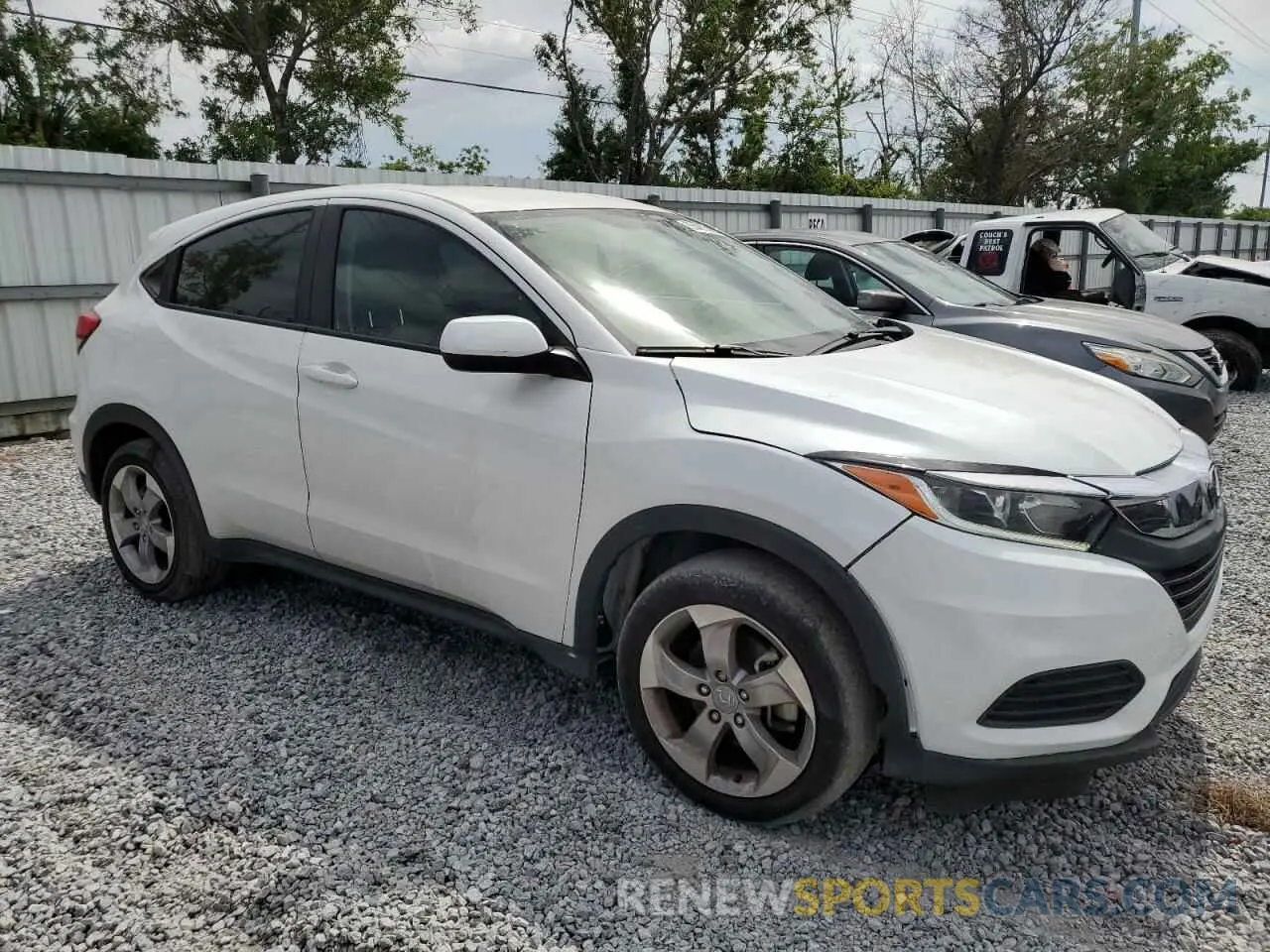 4 fotografías del automóvil dañado 3CZRU6H33NM718802 HONDA HR-V 2022