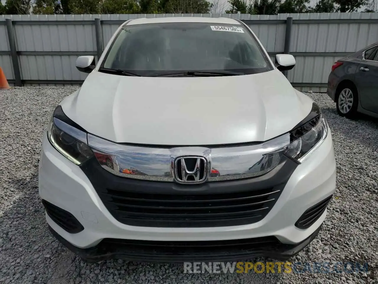 5 fotografías del automóvil dañado 3CZRU6H33NM718802 HONDA HR-V 2022