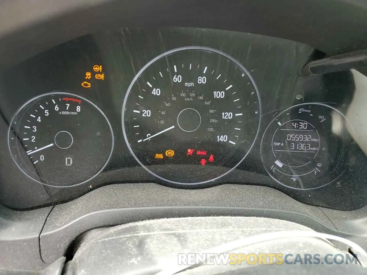 9 fotografías del automóvil dañado 3CZRU6H33NM718802 HONDA HR-V 2022