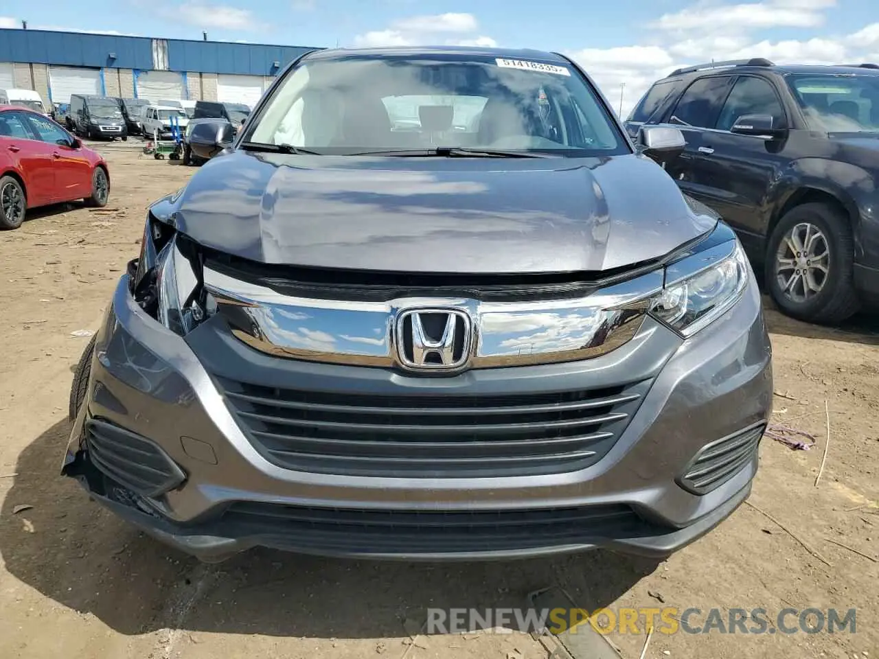 5 fotografías del automóvil dañado 3CZRU6H34NM720512 HONDA HR-V 2022
