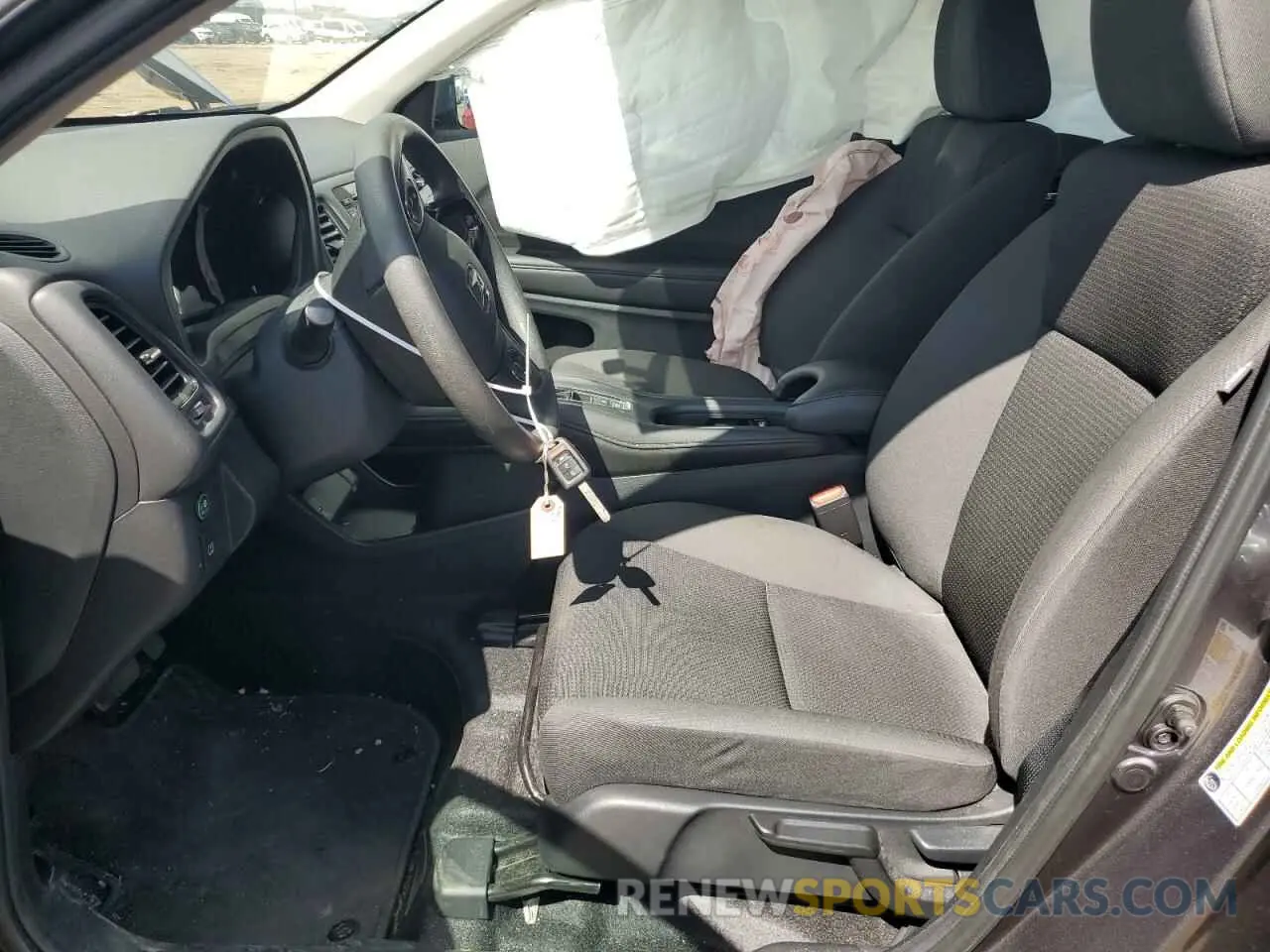 7 fotografías del automóvil dañado 3CZRU6H34NM720512 HONDA HR-V 2022