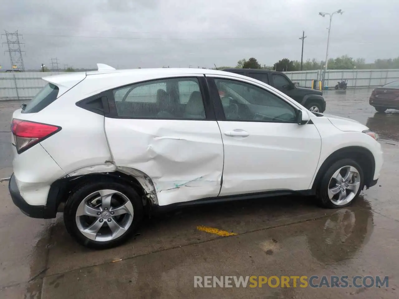 3 fotografías del automóvil dañado 3CZRU6H34NM762887 HONDA HR-V 2022