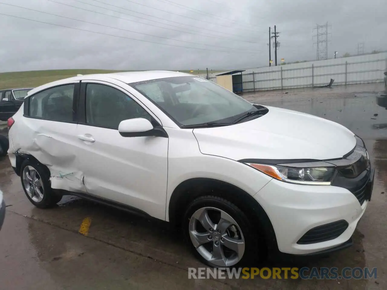 4 fotografías del automóvil dañado 3CZRU6H34NM762887 HONDA HR-V 2022