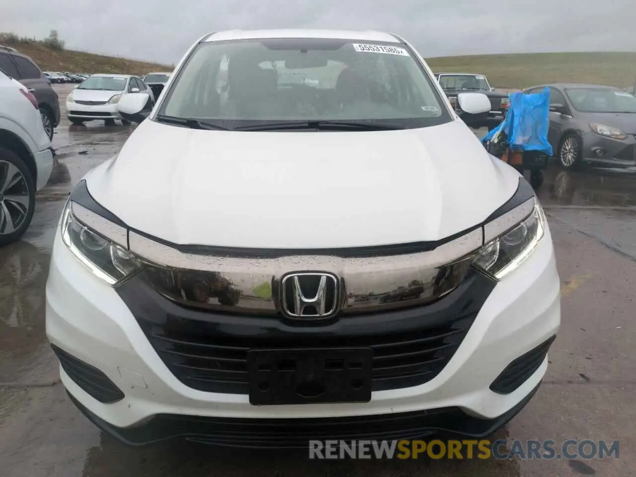 5 fotografías del automóvil dañado 3CZRU6H34NM762887 HONDA HR-V 2022