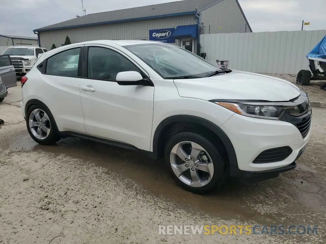 4 fotografías del automóvil dañado 3CZRU6H35NM762994 HONDA HR-V 2022