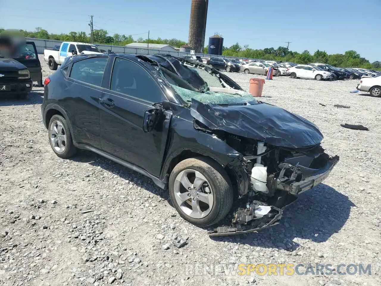 4 fotografías del automóvil dañado 3CZRU6H36NM714131 HONDA HR-V 2022