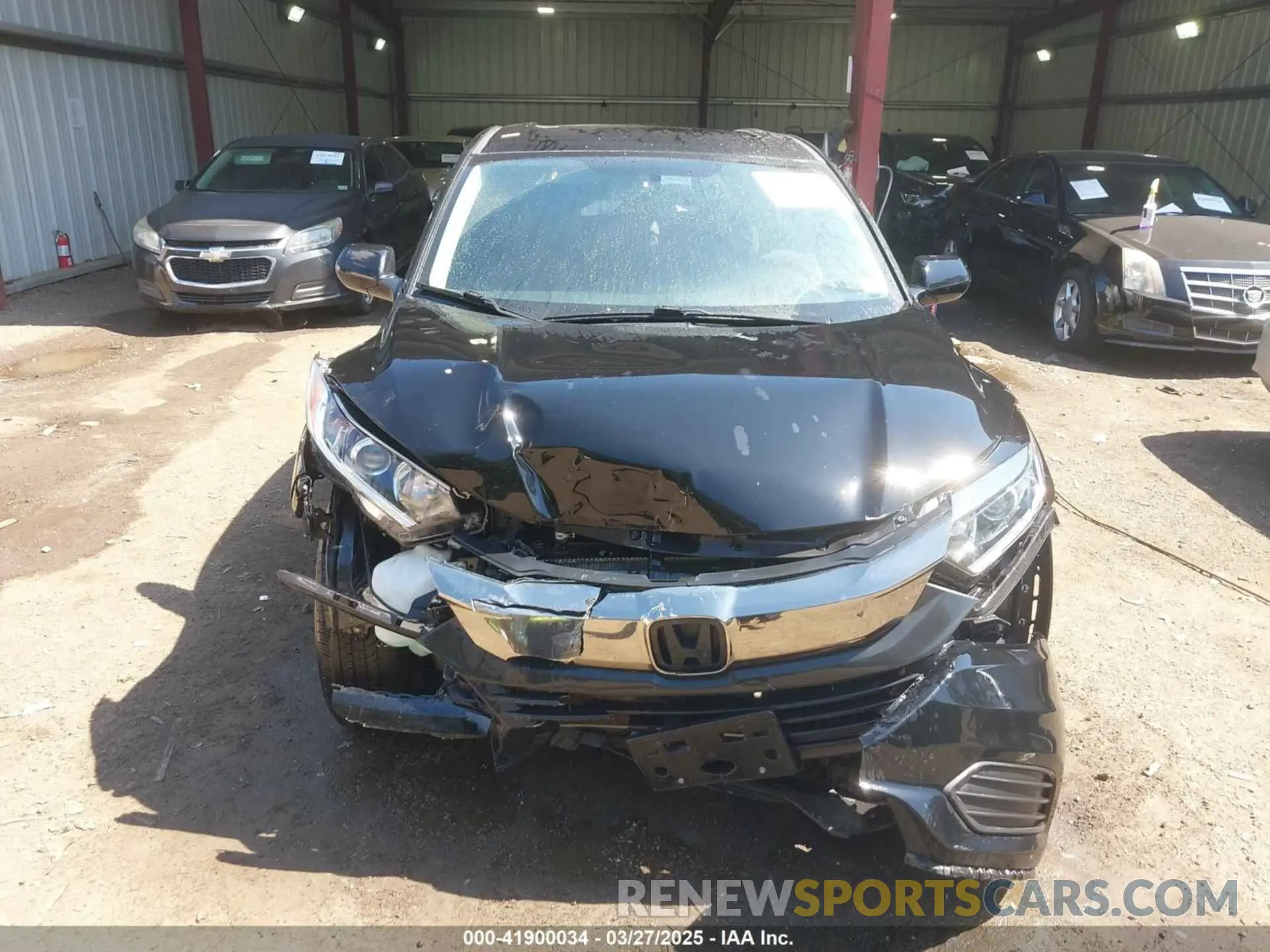 12 fotografías del automóvil dañado 3CZRU6H36NM722813 HONDA HR-V 2022