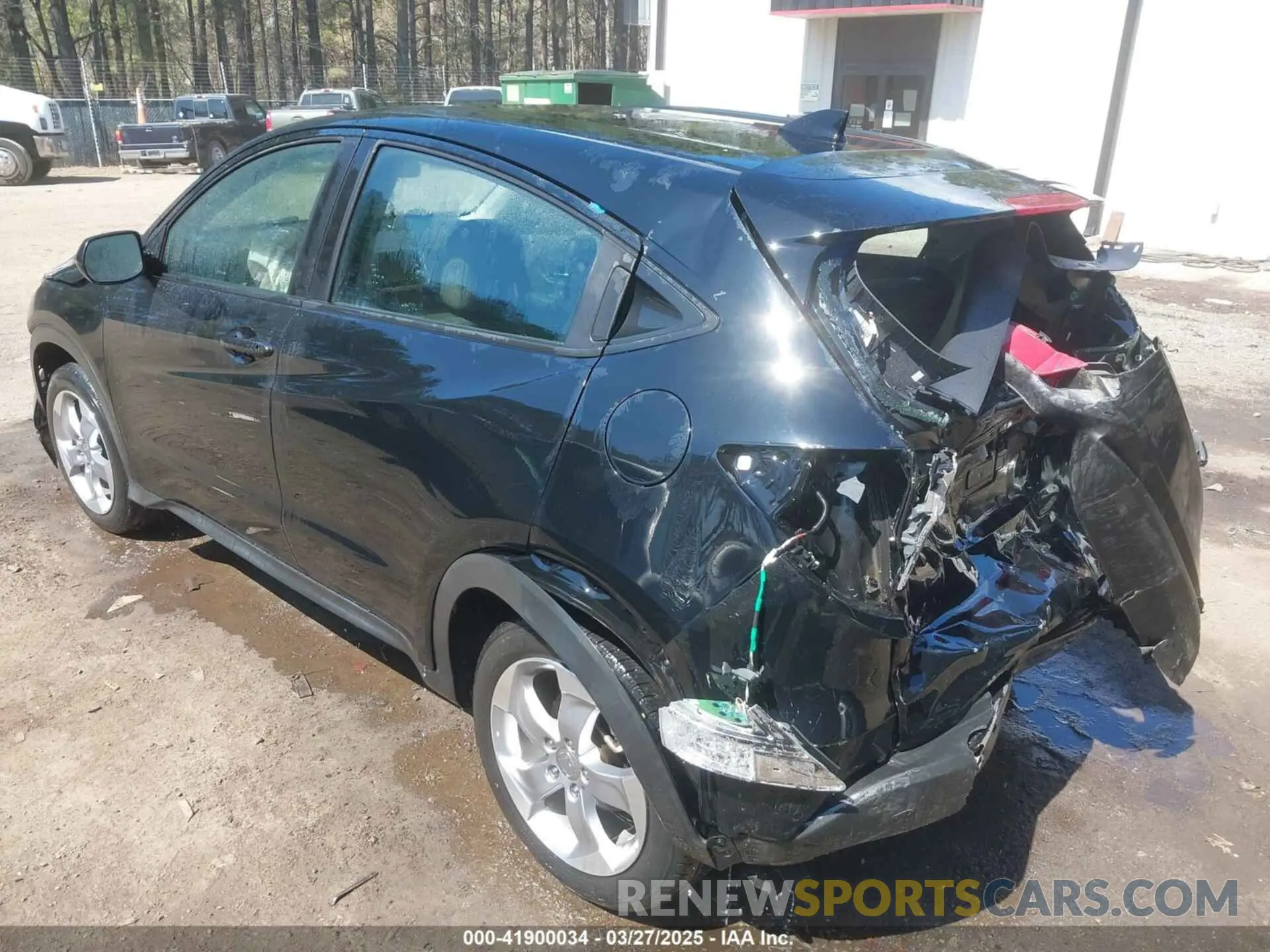 3 fotografías del automóvil dañado 3CZRU6H36NM722813 HONDA HR-V 2022