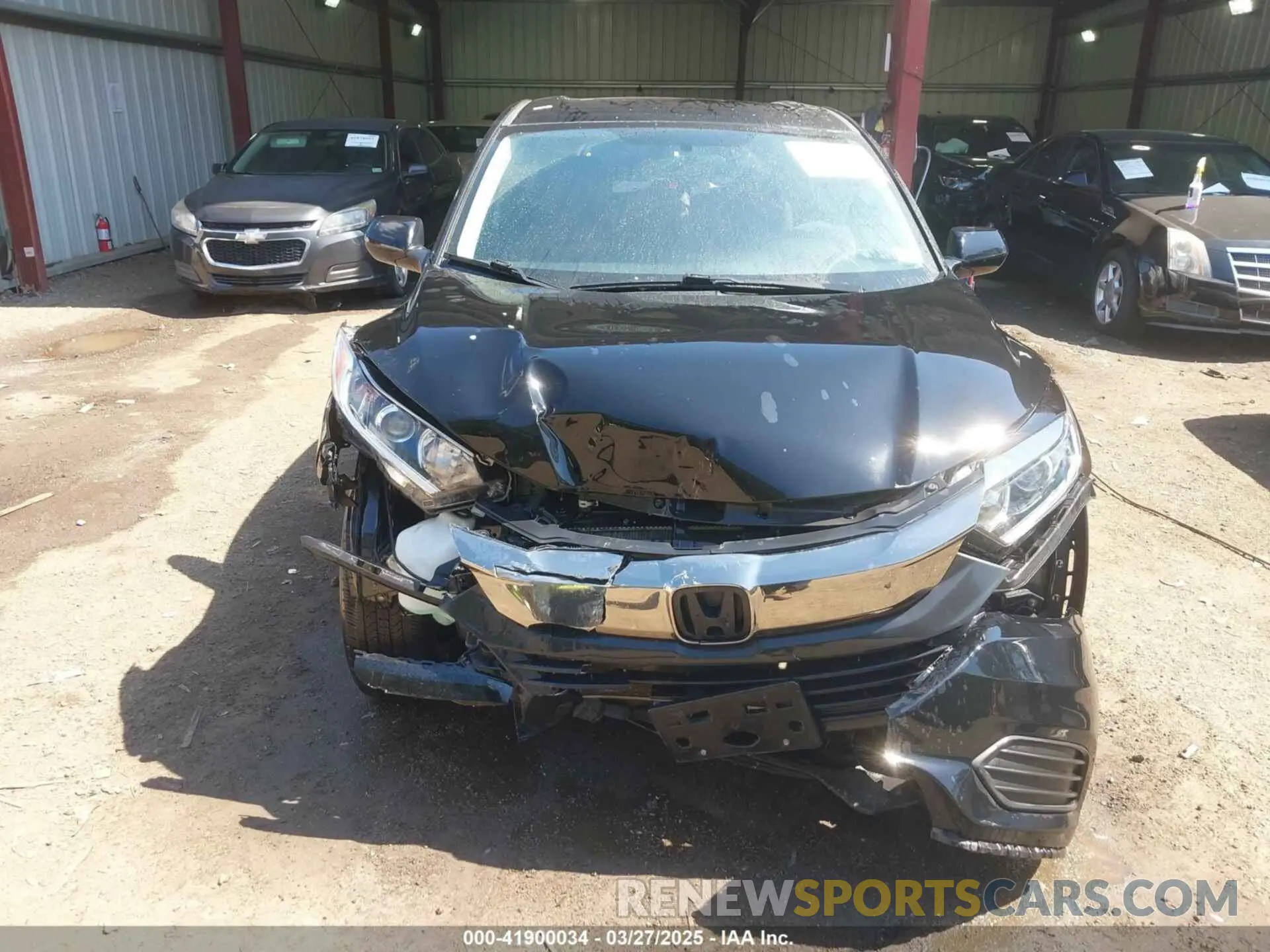 6 fotografías del automóvil dañado 3CZRU6H36NM722813 HONDA HR-V 2022