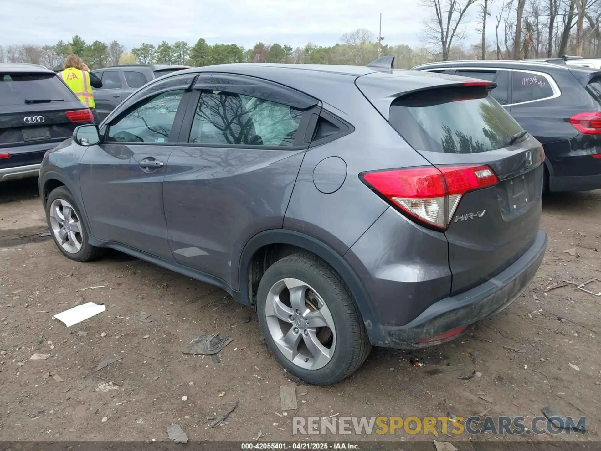 3 fotografías del automóvil dañado 3CZRU6H36NM725968 HONDA HR-V 2022