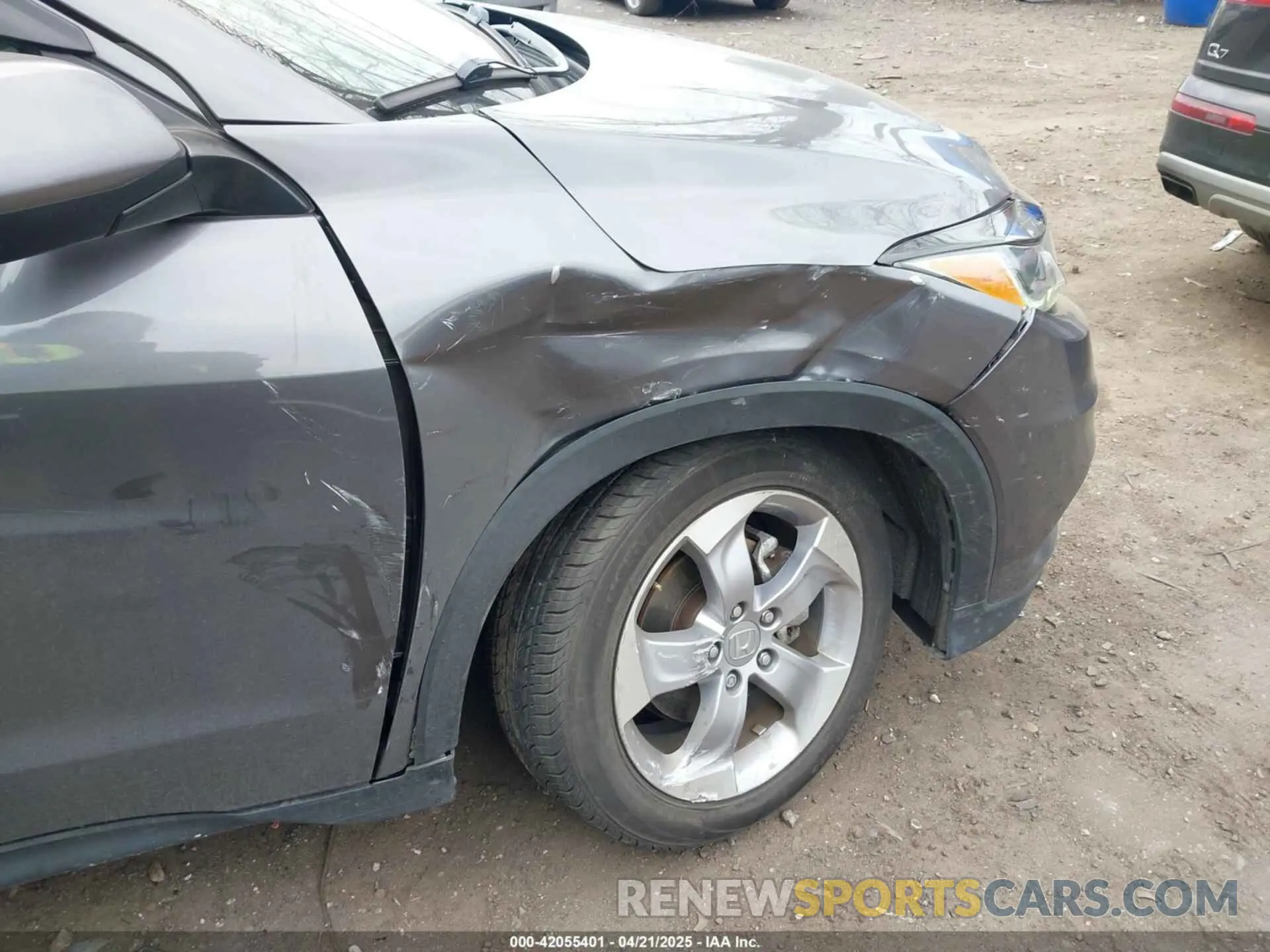 6 fotografías del automóvil dañado 3CZRU6H36NM725968 HONDA HR-V 2022