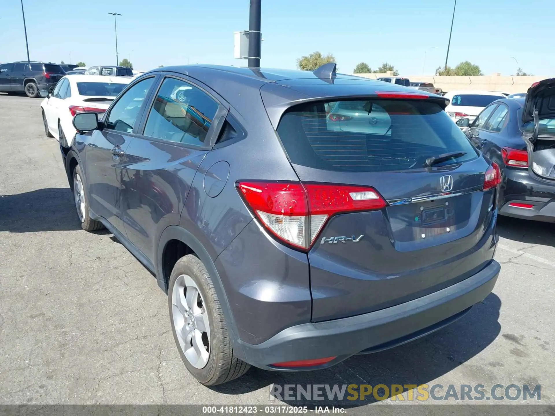 3 fotografías del automóvil dañado 3CZRU6H36NM744939 HONDA HR-V 2022