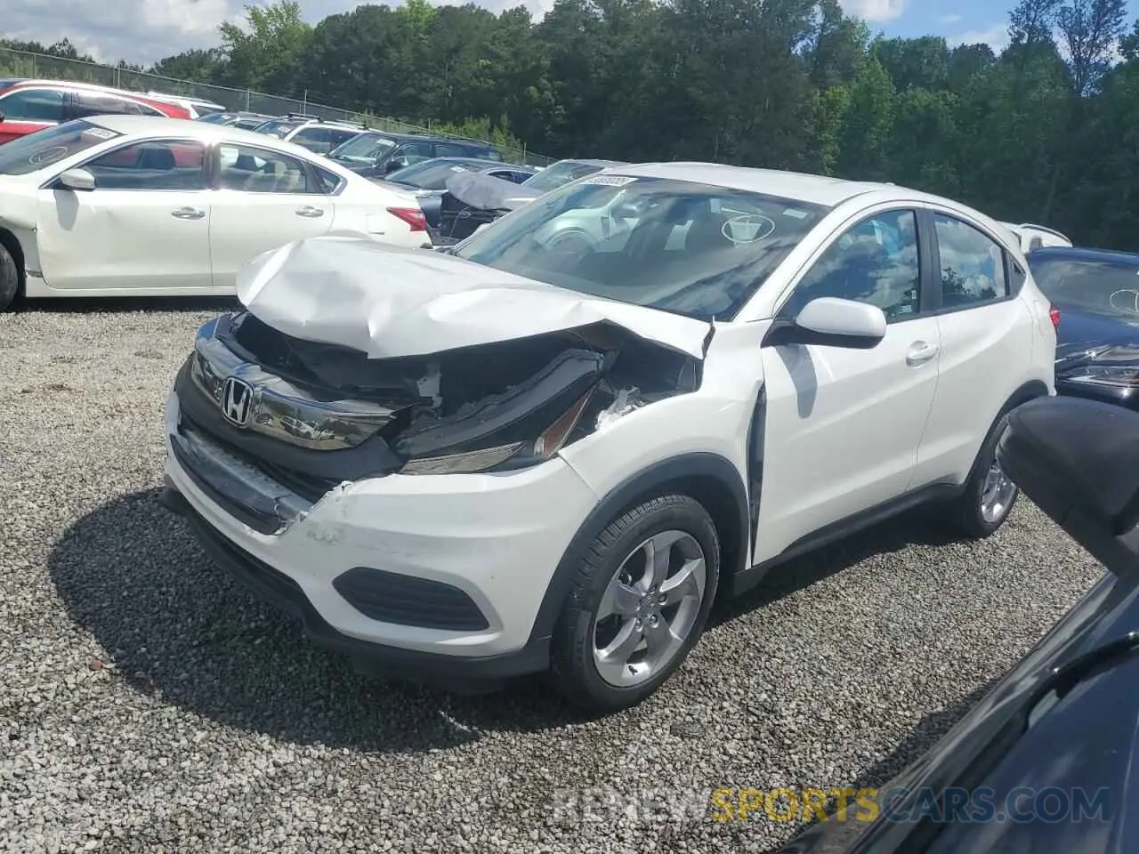 1 fotografías del automóvil dañado 3CZRU6H37NM723789 HONDA HR-V 2022