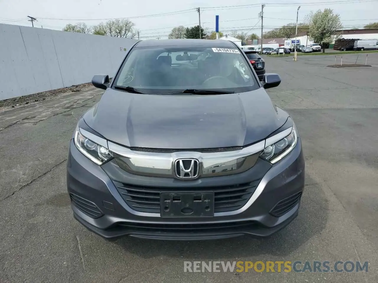 5 fotografías del automóvil dañado 3CZRU6H38NM726510 HONDA HR-V 2022